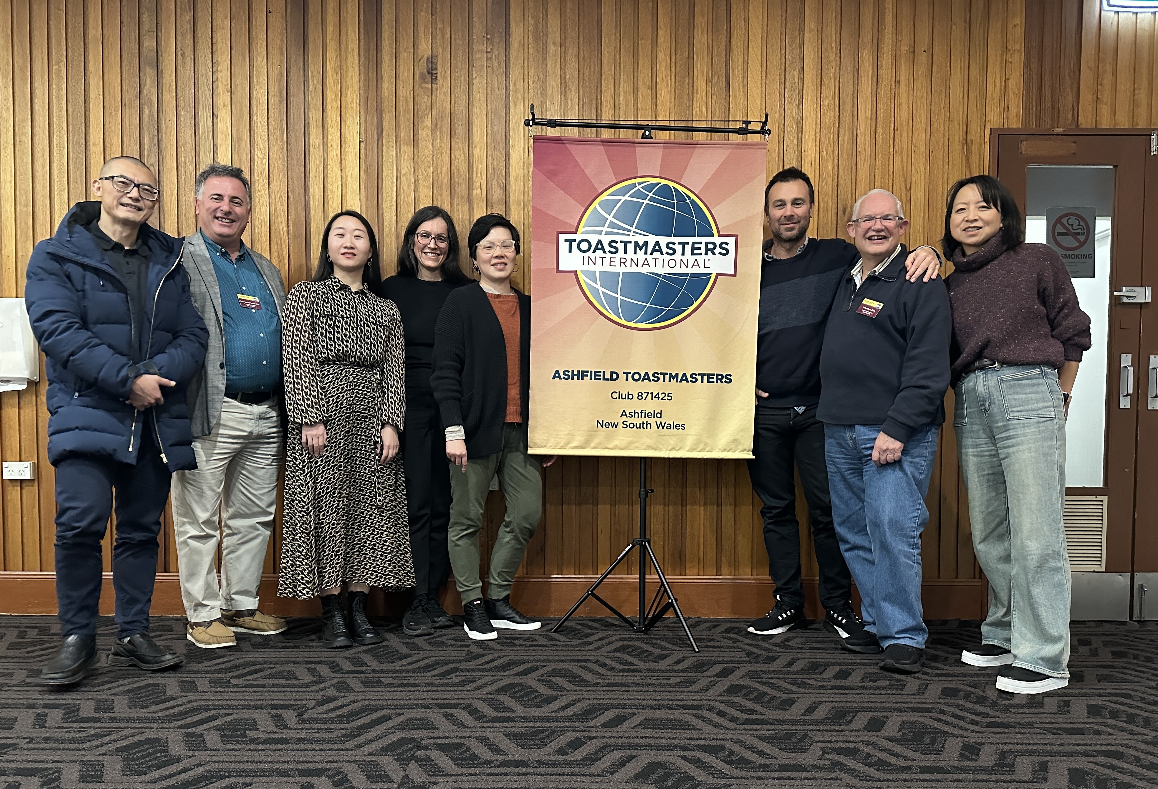 Join us at Ashfield Toastmasters